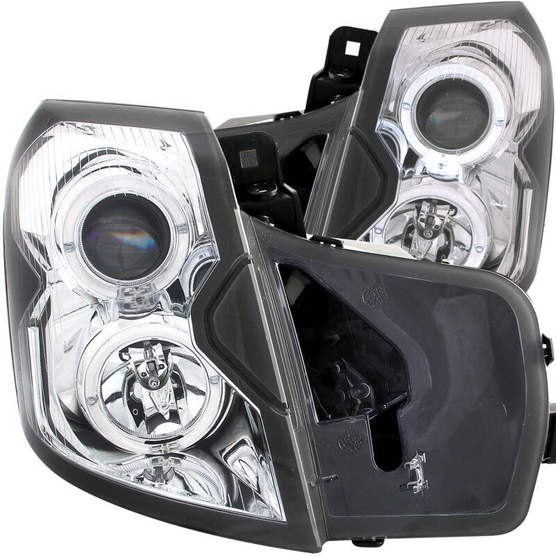 Anzo 2003-2007 Cadillac Cts Projector Headlights w/ Halo Chrome 121416 Photo - Primary