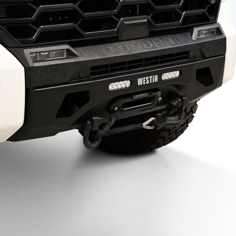 Westin 22-23 Toyota Tundra Pro-Series Front Bumper - Textured Black 58-411285 58-411285 Photo - lifestyle view