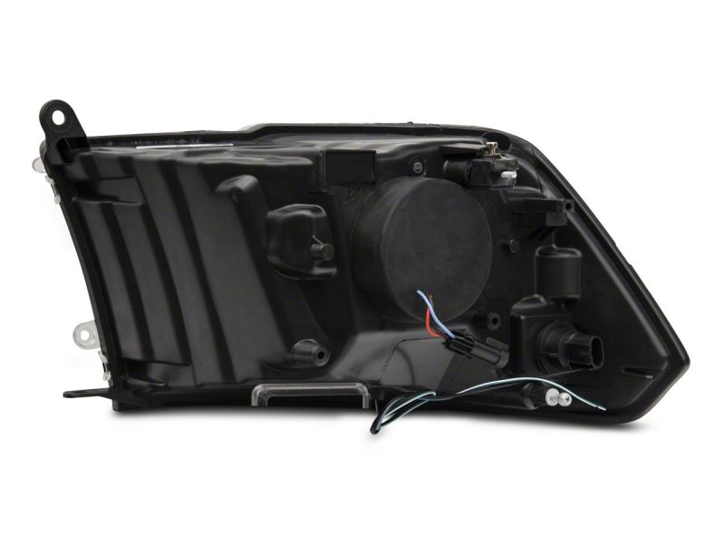 Raxiom 09-18 Dodge RAM 1500 Non-Projector LED Halo Headlights- Chrome Housing (Clear Lens) R111517 R111517 Photo - Close Up