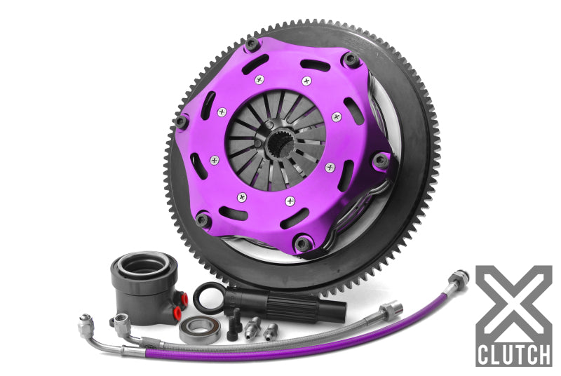 XCLUTCH 00-03 Honda S2000 Base 2.0L 7.25in Twin Solid Ceramic Clutch Kit XKHN18629-2E XKHN18629-2E Photo - Primary