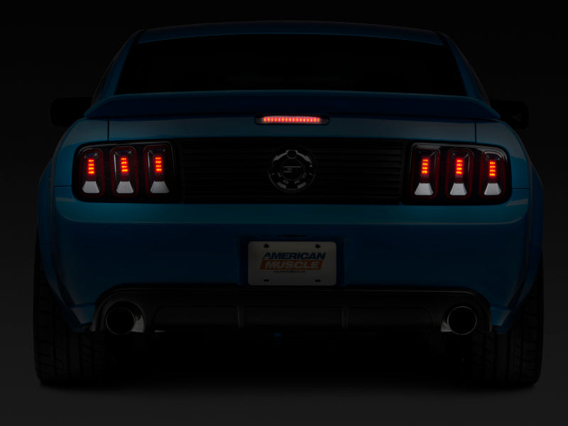 Raxiom 05-09 Ford Mustang Axial Series LED Third Brake Light (Smoked) 398337 398337 Photo - Close Up