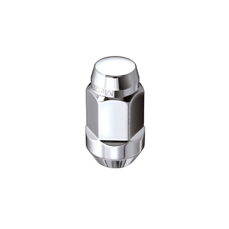 McGard Hex Lug Nut (Cone Seat Bulge Style) M14X1.5 / 13/16 Hex / 1.945in. Length (4-Pack) - Chrome 64023 64023 Photo - Primary