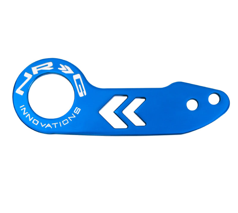NRG Rear Tow Hook - Universal Fitment - Anodized Blue TOW-110BL Photo - Primary