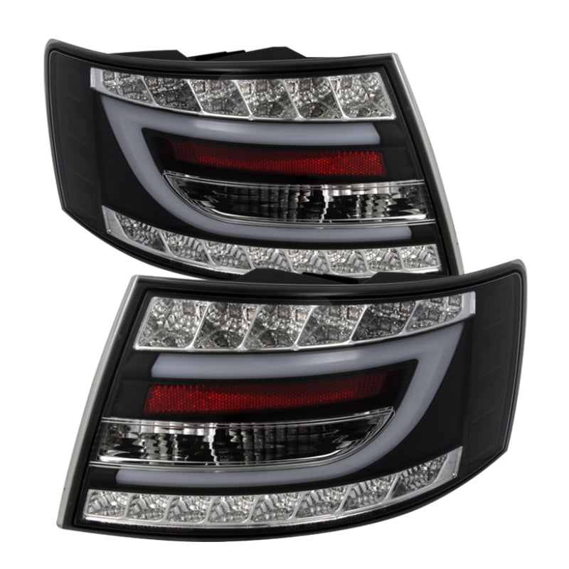 Spyder Audi A6 05-08 4Dr Sedan( not fit Quattro) Light Bar LED Tail Lights Blk ALT-YD-AA605-LBLED-BK 5079602 5079602 Photo - Primary