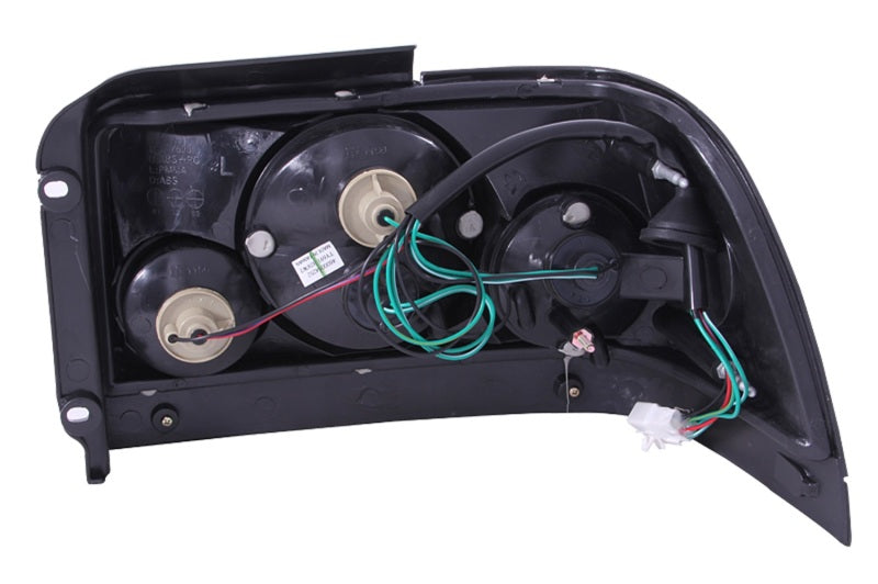 Anzo 1993-1997 Toyota Corolla Tail lights Black 221113 Photo - Unmounted