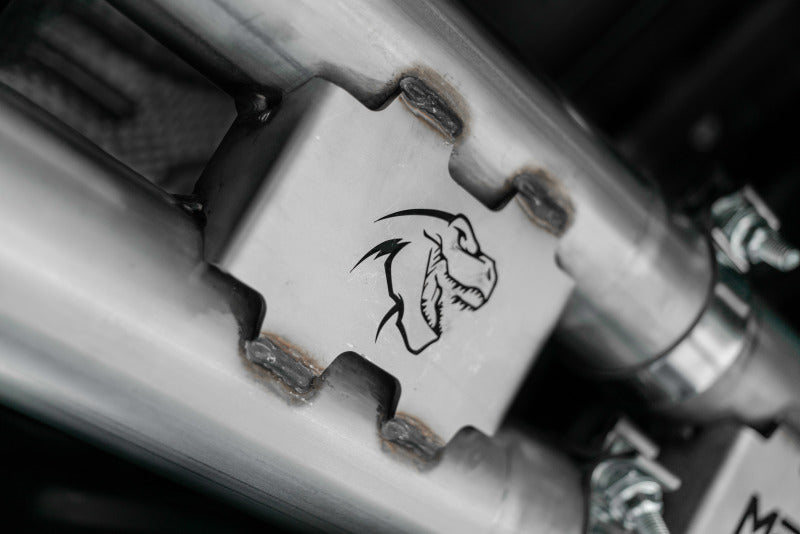 MBRP 2021 Ram TRX 6.2 S/C 3in Catback Dual Rear Carbon Fiber Tips(Race)- T304 S51543CF S51543CF Photo - Close Up