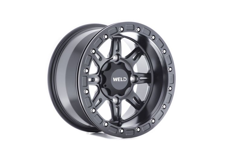 Weld UTV RF Series Cheyenne U510 15x8 Cheyenne Beadlock 4x136 4BS Satin BLK U510B8042400