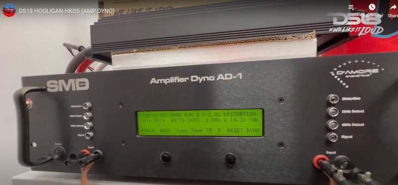 DS18 DSE Hooligan Class D Amplifier Audio, Video & Radios Amplifiers main image