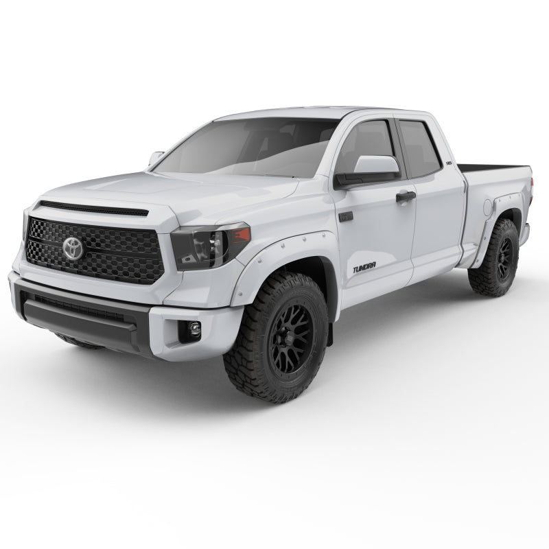 EGR 14+ Toyota Tundra Bolt-On Look Color Match Fender Flares - Set - Color MatchSuper White 795494-040 795494-040 Photo - Primary