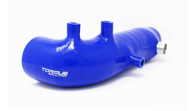 Torque Solution 2.4" Turbo Inlet Hose: Subaru WRX 02-07, STI 04-18, LGT 05-2009, FXT 04-13 TS-SU-463BU Photo - Primary