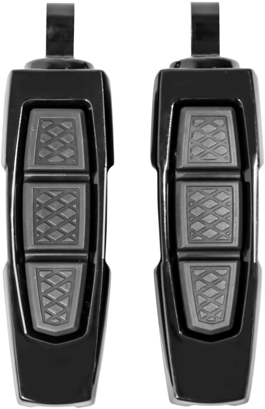 Kuryakyn Enygma Pegs With Adapter- Black 10030-2 10030-2 User 1