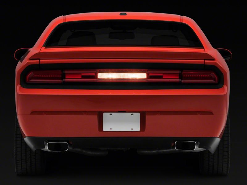 Raxiom 08-14 Dodge Challenger LED Tail Lights- Chrome Housing - Red/Clear Lens CH3005 CH3005 Photo - Close Up
