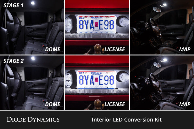 Diode Dynamics 04-12 Chevrolet Colorado Interior LED Kit Cool White Stage 1 DD0559 DD0559 User 3