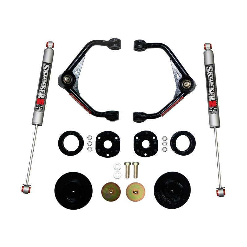 Skyjacker 2012-2018 Ram 1500 4WD 3in UCA Lift Kit w/Rear Monotube M9500 Shocks R1230PM R1230PM Photo - Primary