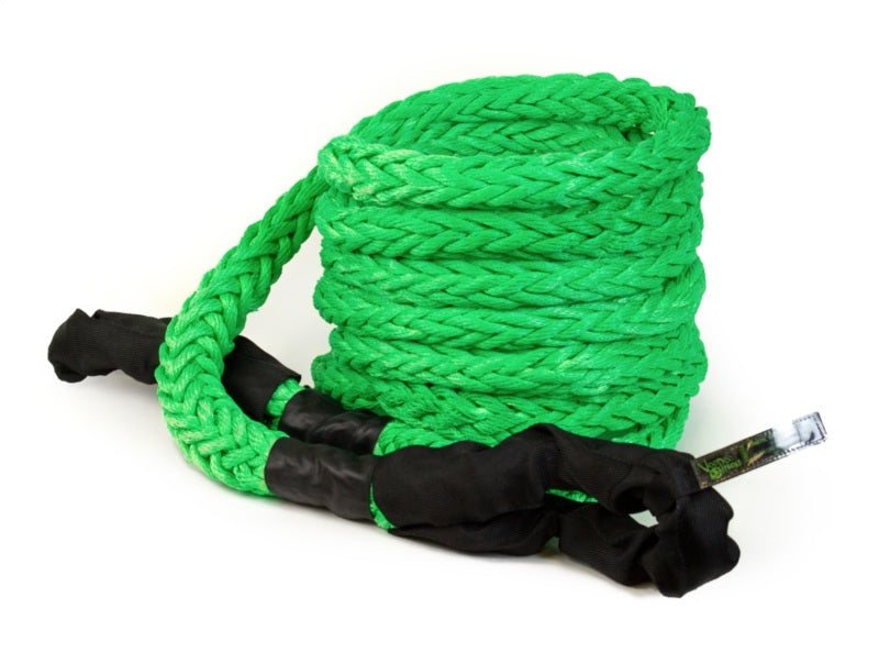 Voodoo Offroad 2.0 Santeria Series 1-1/4in x 30 ft Kinetic Recovery Rope with Rope Bag - Green 1300034A