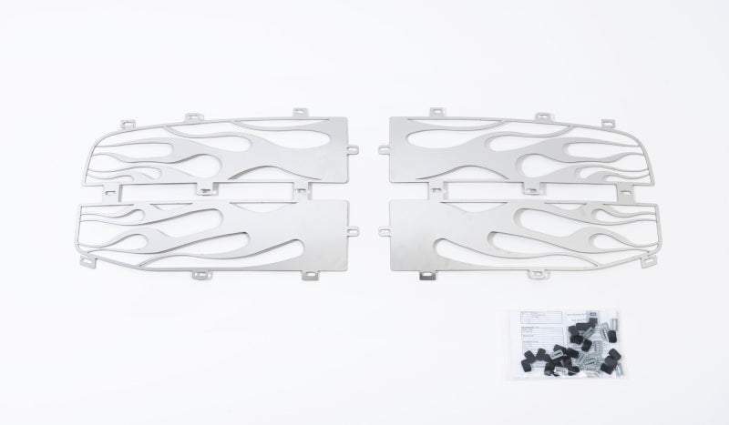 Putco 05-07 Ford SuperDuty - Including Side Vents Flaming Inferno Stainless Steel Grille 89155 89155 Photo - Primary