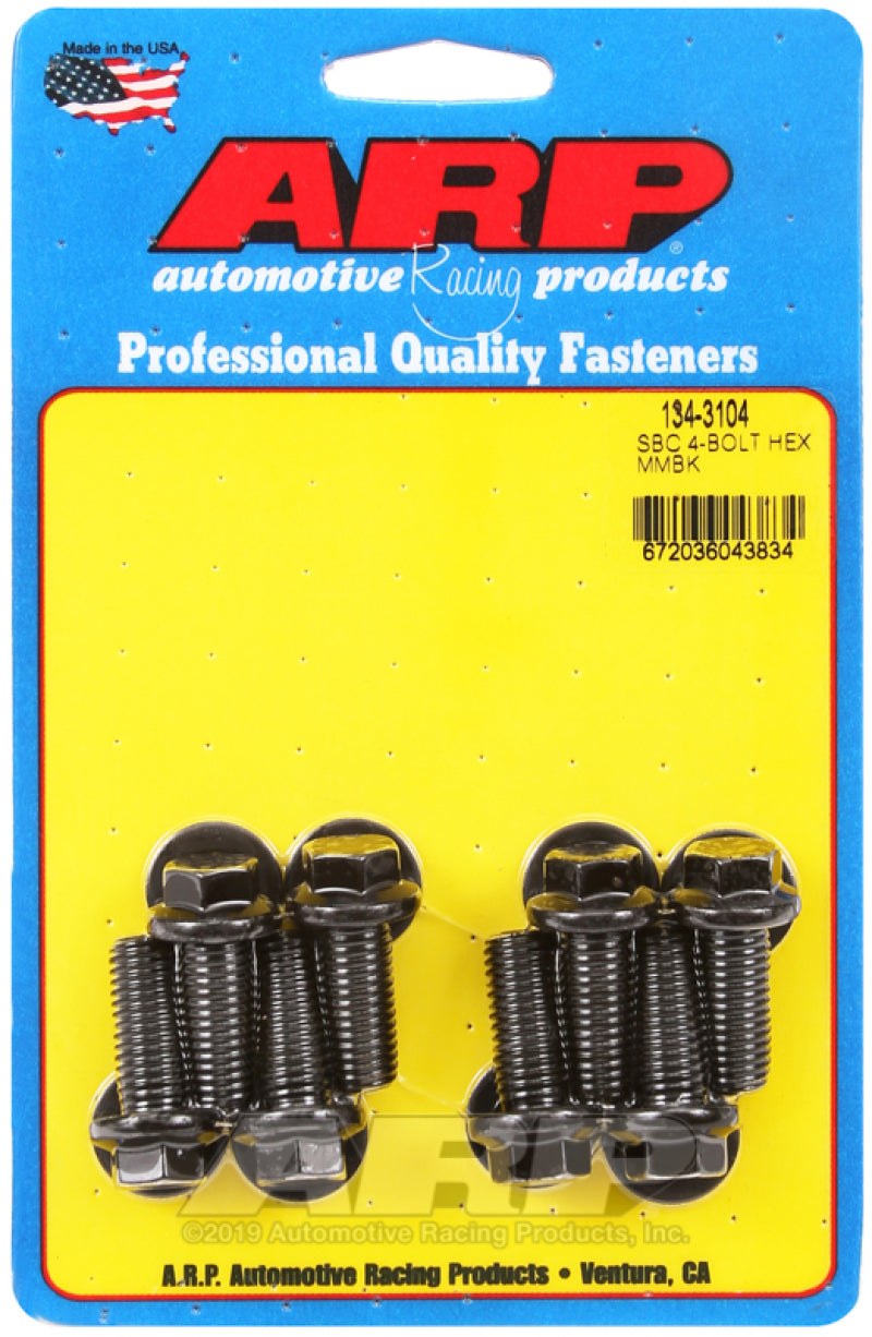 ARP SB Chevy 4-bolt Hex Motor Mount Bolt Kit 134-3104 User 1