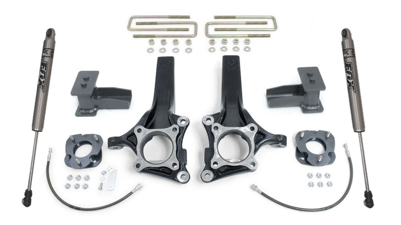 MaxTrac 09-13 Ford F-150 2WD 6.5in/4in MaxPro Elite Spindle Lift Kit w/FOX Shocks K883464F K883464F Photo - Primary