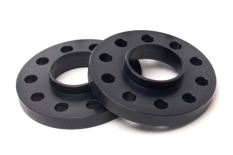 H&R Trak+ 18mm DR Wheel Spacer Bolt Pattern 5/112 Center Bore 66.5 Bolt Thread 14x1.5 - Black 3655665SW 3655665SW Photo - Primary