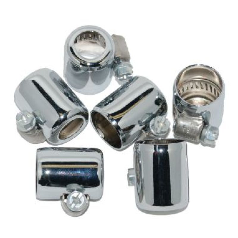 NAMZ Hose Clamps 3/8in. ID Chrome (6 Pack) NHC-CH206 NHC-CH206 Photo - Primary