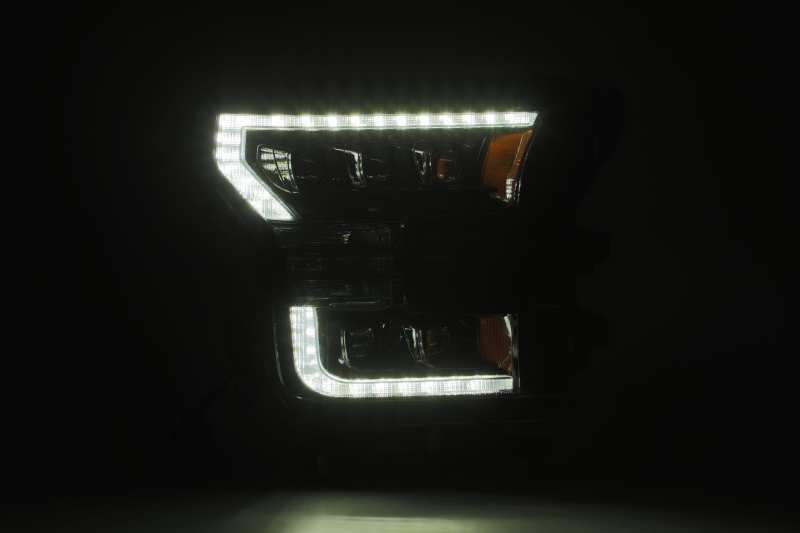 AlphaRex 17-20 Ford Raptor NOVA LED Proj Headlights Plank Style Alpha Black w/Activ Light/Seq Signal 880163 880163 User 1