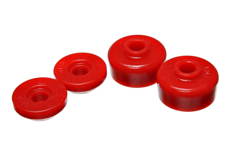 Energy Suspension Shock Upper/Lower Bushing Set Red Mitsubishi Eclipse All 1995-1999 5.8103R Photo - Primary