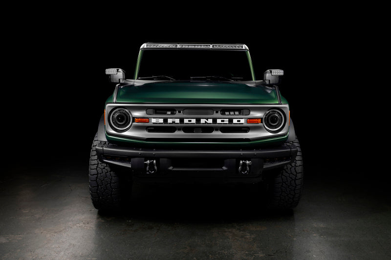 ORACLE Lighting Oracle 2021+ Ford Bronco Integrated Windshield Roof LED Light Bar System 5888-023-MF 5888-023-MF Photo - lifestyle view
