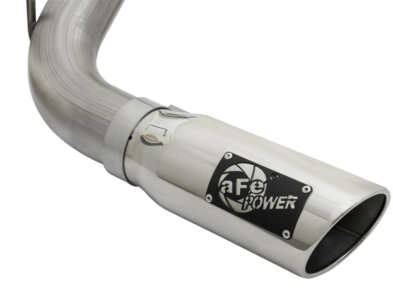 aFe MACH Force-Xp 2-1/2" into 3-1/2" 409 Stainless Steel Cat-Back Exhaust 49-46125-P Photo - Unmounted
