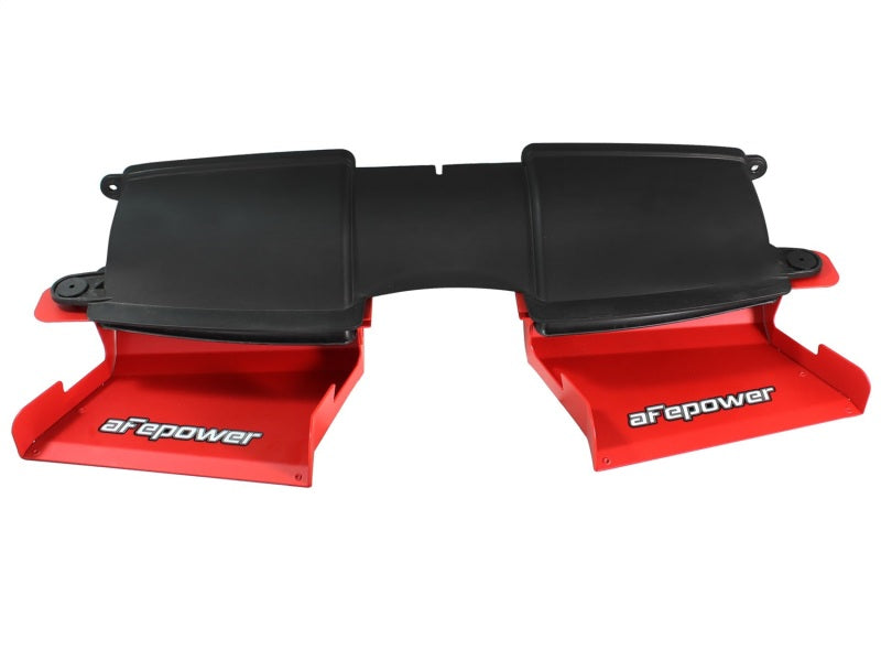 aFe Magnum Force Intake System Scoops Matte Red - BMW 325i Base 2006 54-11478-R Photo - Unmounted