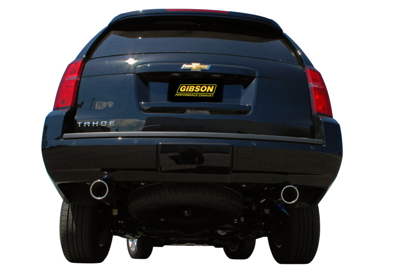 Gibson 10-19 Chevrolet Tahoe LS 5.3L 2.25in Cat-Back Dual Split Exhaust - Stainless 65669 65669 Illustration Guide