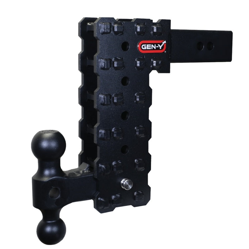 GEN-Y Hitch Gen-Y Phantom-X 2.5in Solid Shank 10in Drop 1.6K TW 16K Hitch w/GH-051 Dual-Ball GH-2415X GH-2415X User 1