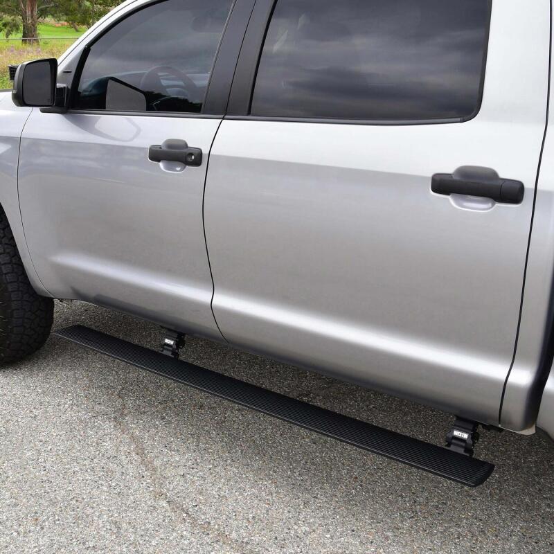 Westin 07-21 Toyota Tundra CrewMax Pro-e Electric Running Boards - Textured Black 29-23255 29-23255 Photo - Mounted
