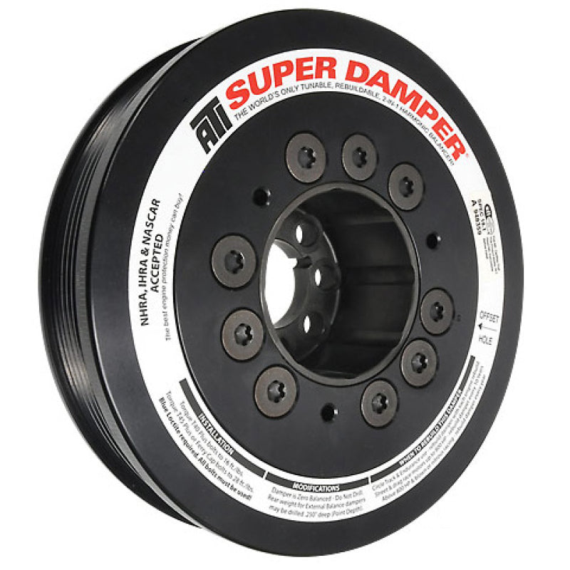 ATI Damper - 6.570in - Steel - 6 Grv - Audi - High HP - Race Version ATI918068 ATI918068 Photo - Primary