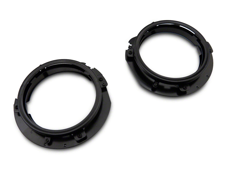 Raxiom 18-23 Jeep Wrangler JL 7-In Headlight Retro-Fit Kit w/ Harness- Blk Housing (Clear Lens) J137648 J137648 Photo - Primary