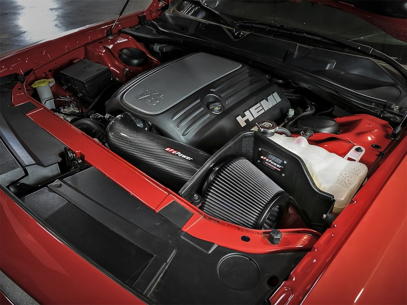 aFe Magnum Force Stage-2 Track Series Pro DRY S Carbon Fiber Intake System 51-12162-C Photo - Mounted