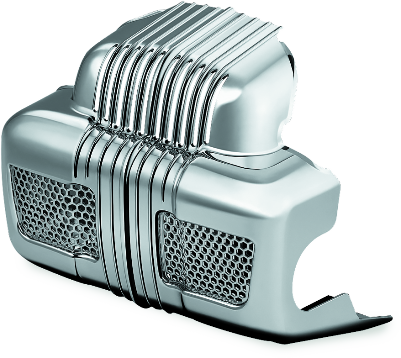 Kuryakyn Coolant Pump Cover 14-16 Touring Models Chrome 7677 7677 Photo - Primary