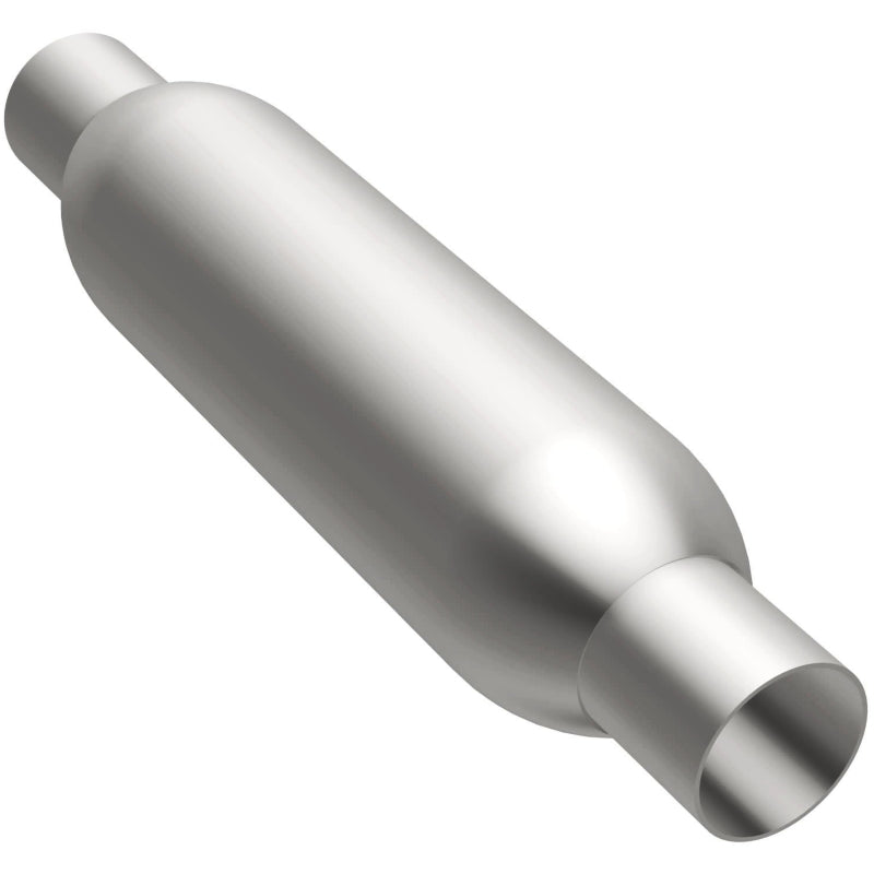 MagnaFlow 3.5" Round Center/Center Glasspack Performance Muffler 18114 Photo - out of package