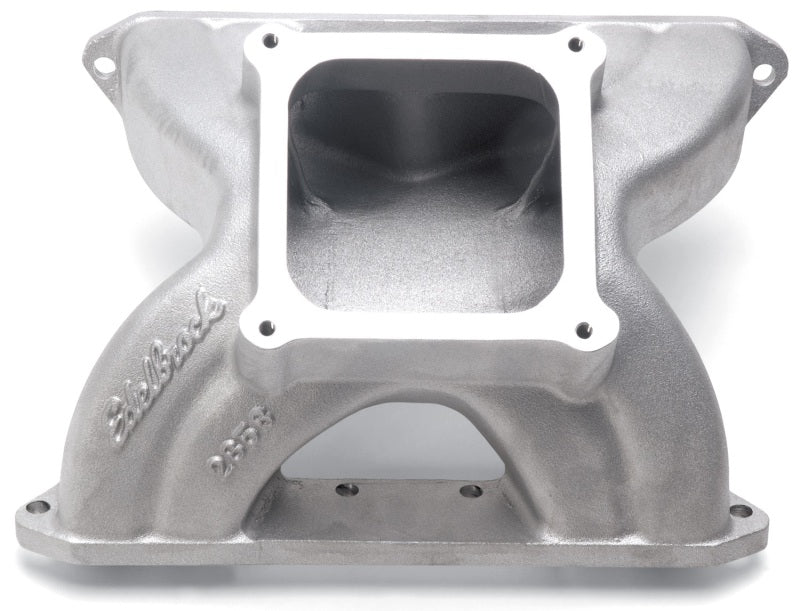 Edelbrock Manifold, Sbc Victor Spider Glidden 18 Deg Heads, Dominator Flange 2858 Photo - Primary
