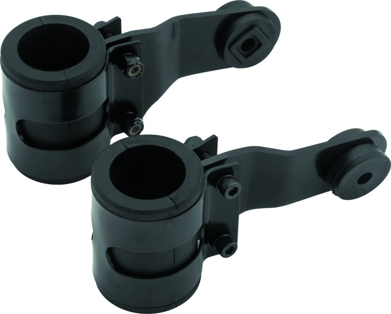 BikeMaster 35mm Headlight Brackets - Black 152415 152415 Photo - Primary