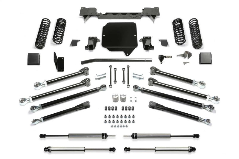 Fabtech 2020 Jeep Gladiator JT 6 Cyl 4WD 3in Crawler System w/DL 2.25 Shocks K4169DL K4169DL Photo - Primary