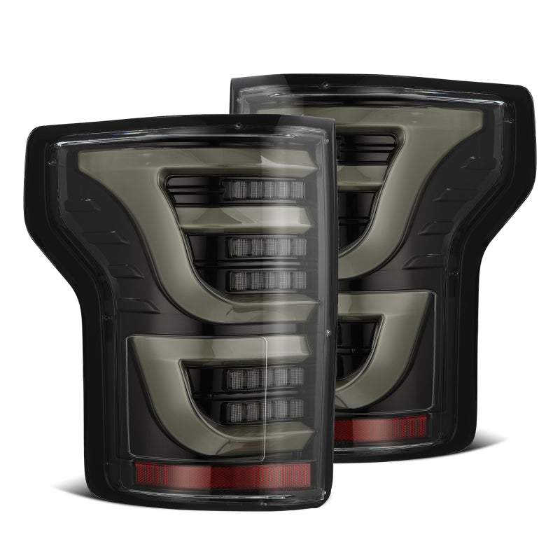 AlphaRex 15-20 Ford F150 Luxx-Series LED Tail Lights Alpha-Black 652030 652030 Photo - Primary