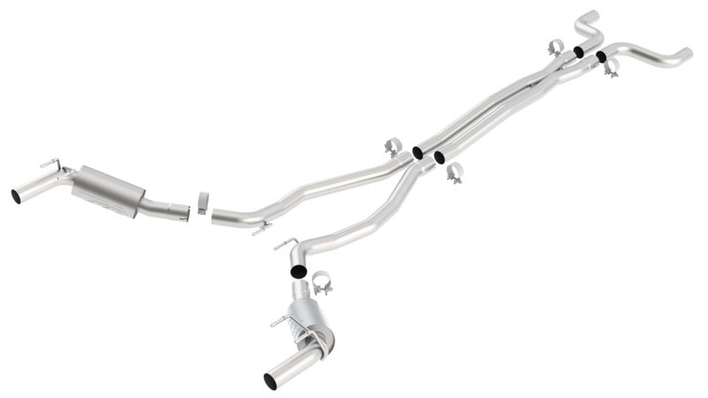Borla 10-13 Chevy Camaro SS 6.2L V8 ATAK Catback Exhaust Incl. X Pipe works w/GFX Package 140378 140378 Photo - Primary
