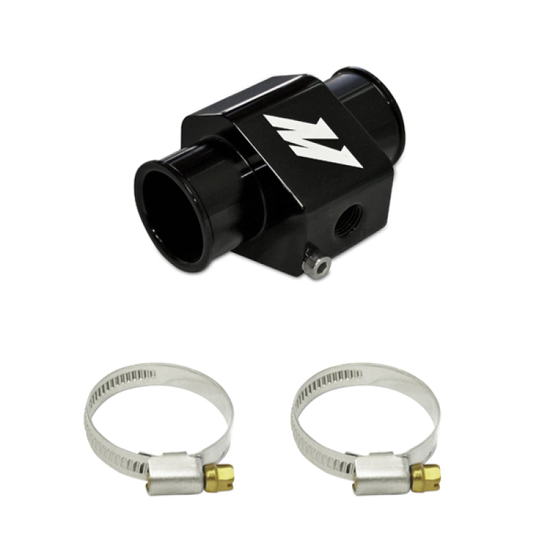 Mishimoto Water Temperature Sensor Adapter 28mm Black MMWHS-28-BK Photo - Primary