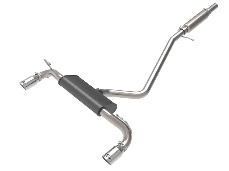 aFe Ford Bronco Sport 21-22 L3-1.5L (t)/L4-2.0L (t) Vulcan Cat-Back Exhaust System-Polished Tips 49-33142-P 49-33142-P Photo - Primary