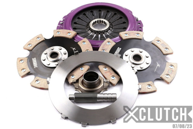 XCLUTCH Mitsubishi 9in Twin Solid Ceramic Multi-Disc Service Pack XMS-230-MI01-2E-XC XMS-230-MI01-2E-XC Photo - Primary