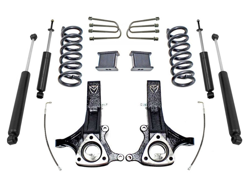 MaxTrac 02-08 Dodge RAM 1500 2WD 5.7L V8 Hemi 7in/4in MaxPro Spindle Lift Kit w/MaxTrac Shocks K882171 K882171 Photo - Primary