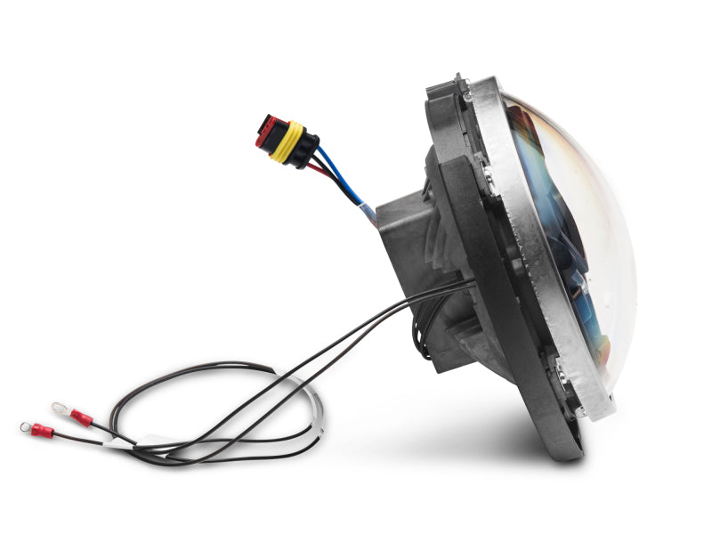 Raxiom 07-18 Jeep Wrangler JK LED Halo Headlights- Black Housing (Clear Lens) J123773 J123773 Photo - Close Up