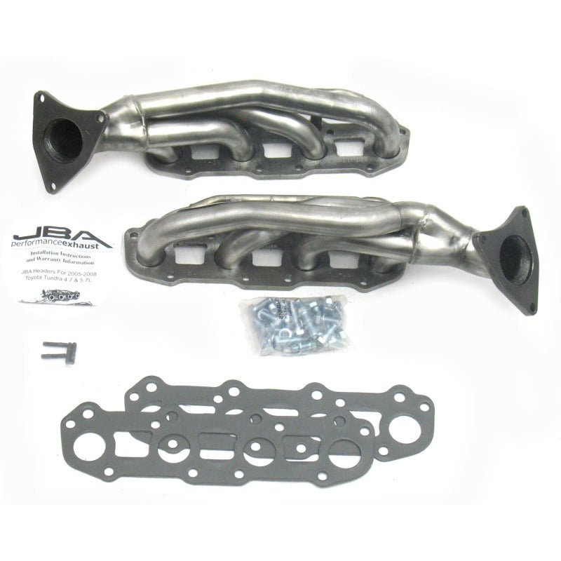JBA 07-09 Toyota 4.7L V8 1-1/2in Primary Raw 409SS Cat4Ward Header 2013S 2013S Photo - Primary