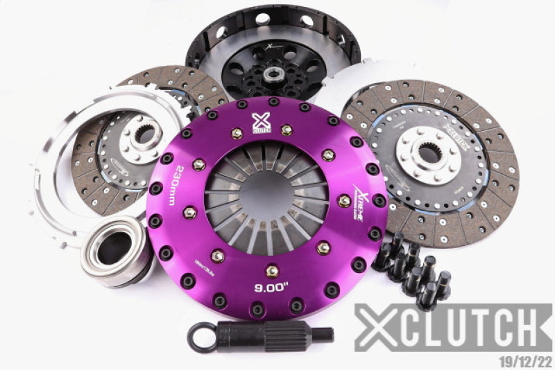 XCLUTCH 04-06 BMW 330Ci Base 3.0L 9in Twin Solid Organic Clutch Kit XKBM23554-2G XKBM23554-2G Photo - Primary