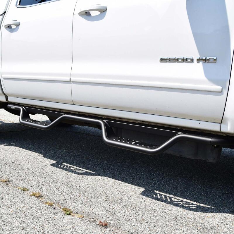 Westin 04-13 Chevrolet Silverado Outlaw Drop Nerf Step Bar - Textured Black 20-11955 20-11955 Photo - Mounted